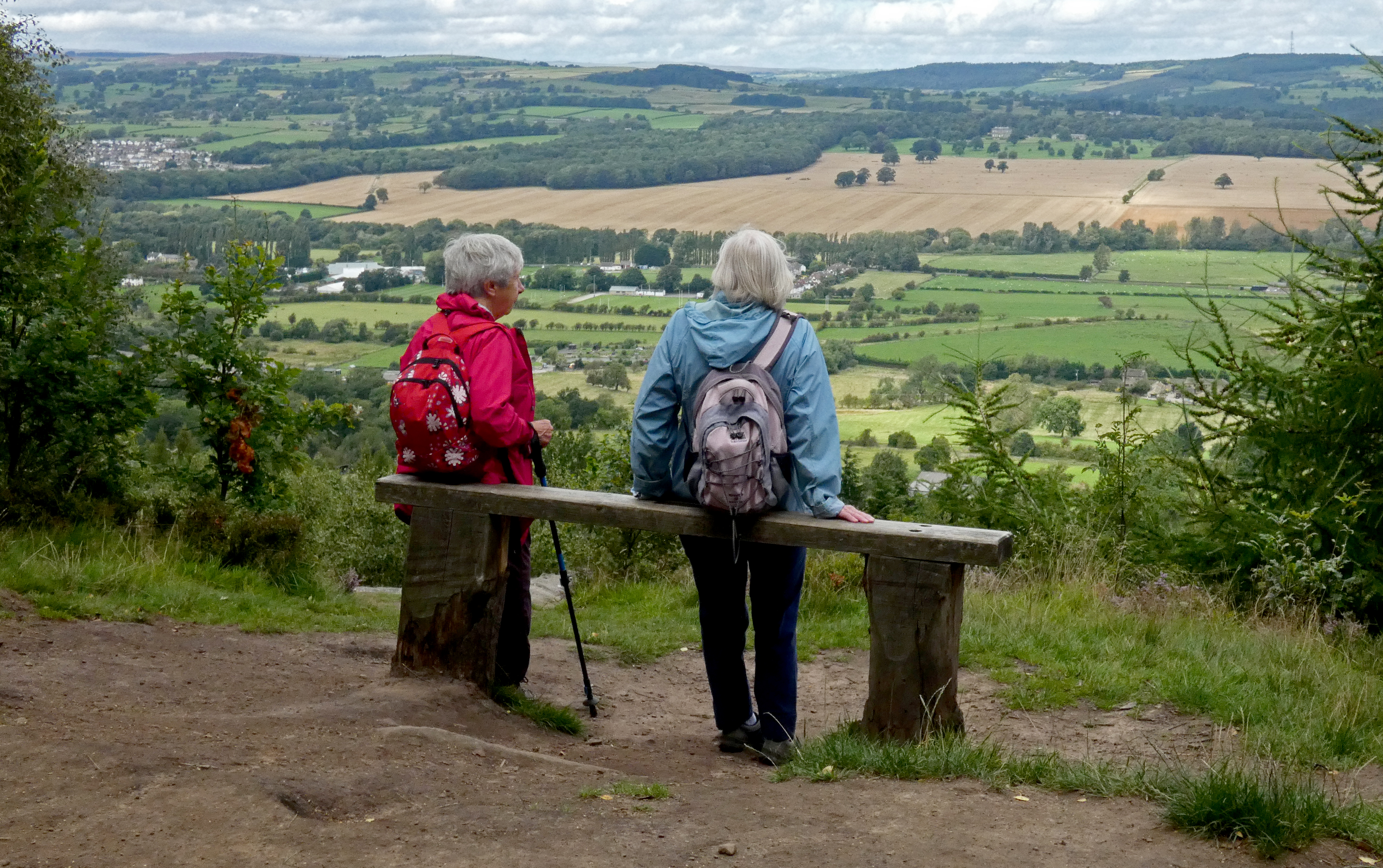 Enjoying The View, Otley Chevin, 22nd August 2023