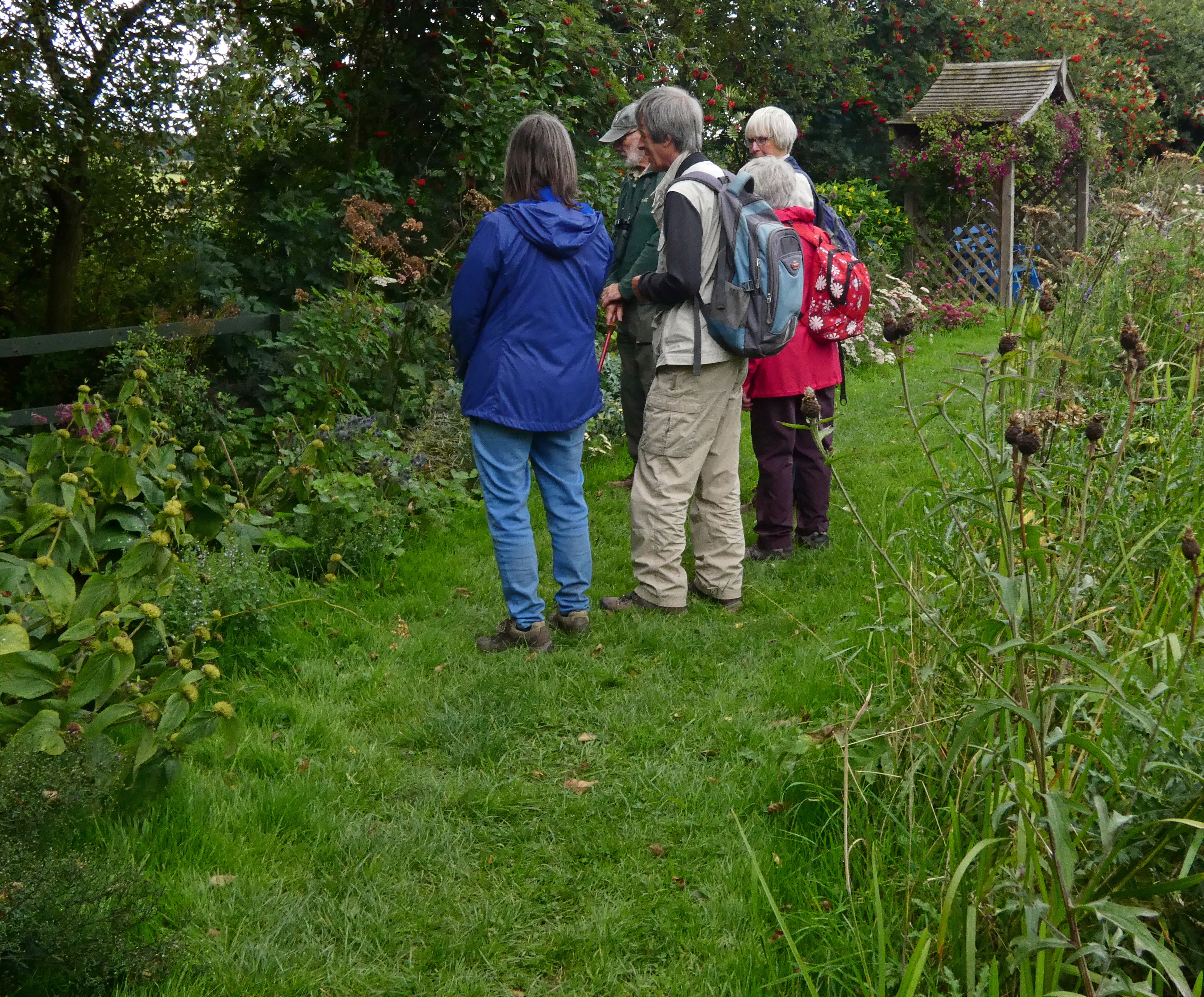 The Group At Caring For Life Nature Reserve, 22nd August 2023