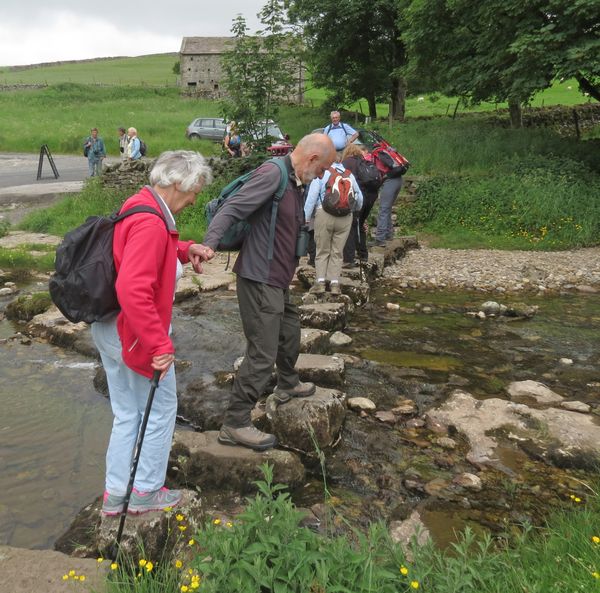 A Helping Hand Across The Stepping Stones