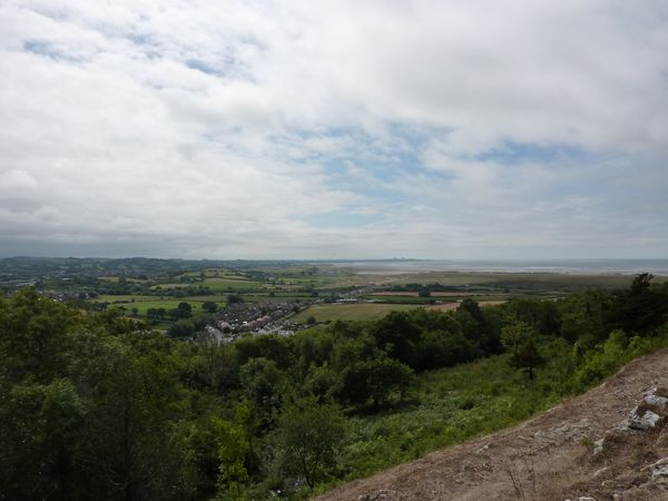 View from the crag 
