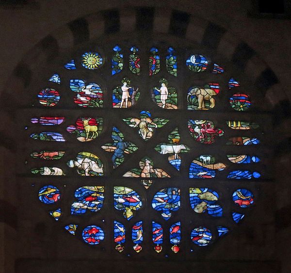 Stained Glass Window, Giggleswick School Chapel