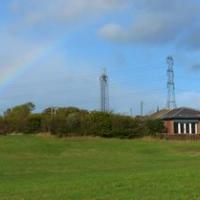 Rainbow Over The Visitor Centre