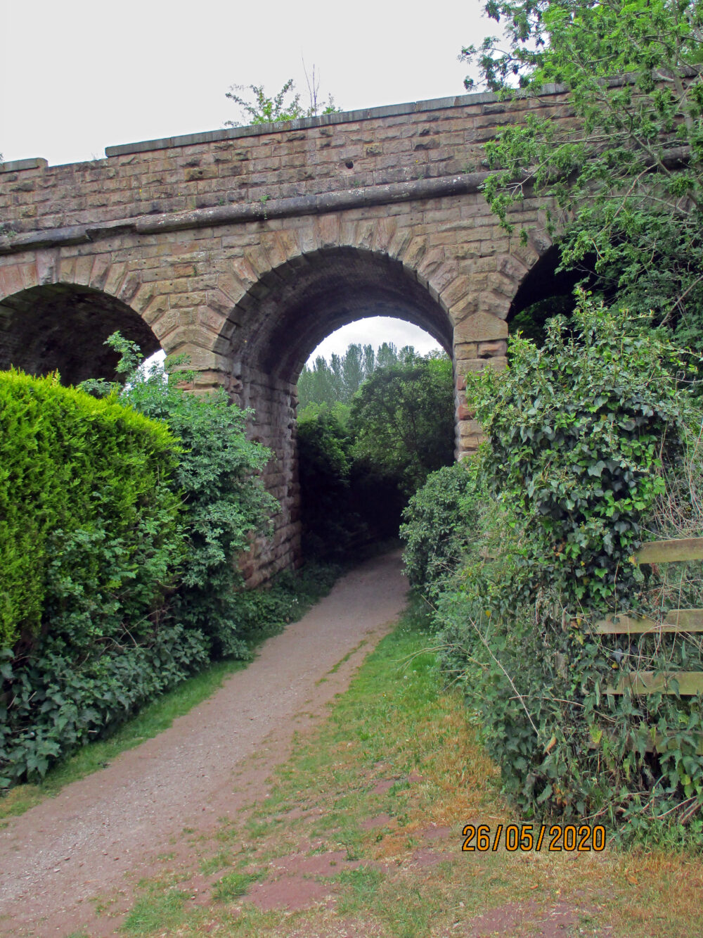 Viaduct Over Railway Path, 26th May