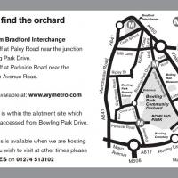 Directions and map for Bowling Park Community Orchard